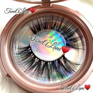 Mink Eyelashes Lashes 5d Lashes Luxury + case